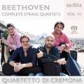 Beethoven : Intégrale des quatuors à cordes, vol. 6. Quartetto Di Cremona.