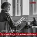 Andrea Lucchesini joue Scarlatti, Berio, Schubert et Widmann : uvres pour piano.