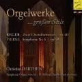 Reger, Vierne : uvres pour orgue. Barthen.