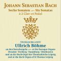 Bach : Six sonates pour orgue en trio, BWV 525-530. Bhme.