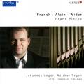 Franck, Alain, Widor : uvres pour orgue