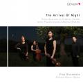 The Arrival of Night. Brahms, Piazzolla, Hartke : Quatuors pour piano. Moser, Ensemble Flex.