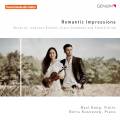 Romantic Impressions. Brahms, Schumann, Grieg : uvres pour violon et piano. Kang, Kusnezow.