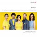 Mozart, Schoenberg : Yellow, quatuors  cordes. Persicke, Quatuor Amaryllis.