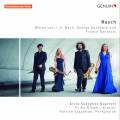 Bach, Gershwin, Donatoni : Rasch, uvres pour quatuor de saxophones. Mikami, Stapleton, Quatuor Arcis.