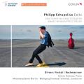 Vivaldi, Rachmaninov : uvres pour violoncelle. Schupelius, Kaihara, Schmidt.