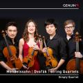 Mendelssohn, Dvork : Quatuors  cordes. Simply Quartet.