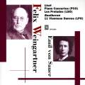Weingartner F. / Sauer E. / Liszt : Concertos