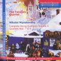 Nikolai Miaskovski : Intégrale des quatuors à cordes, vol. 3. Quatuor Taneiev.