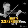 Henryk Szering : Live in USA - Chausson, Paganini, Hahn.