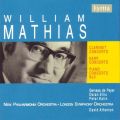 William Mathias : Concerto pour clarinette - Concerto pour harpe - Concerto pour piano