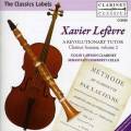 Lefèvre : Sonates pour clarinette, vol. 2. Lawson, Thirion.