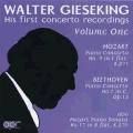 Walter Gieseking : Ses premiers enregistrements de concertos - Volume 1