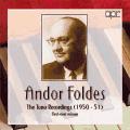 Andor Foldes : The Tono Recordings (1950-51)