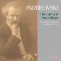 Ignace Jan Paderewski : Ses premiers enregistrements (1911-1912)