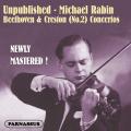Michael Rabin : Enregistrements indits. Barnett, Sopkin.