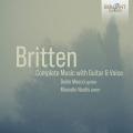 Britten : Intgrale de la musique pour guitare et voix. Nardis, Meucci.