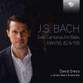 Bach : Cantates pour basse seule, BWV 56, 82 et 158. Greco, Bronda.