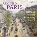 Around Paris. uvres pour clarinette, violon et piano. Bandieri, Stuller, Vila.