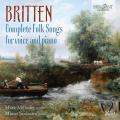 Britten : Intégrale des mélodies populaires pour voix et piano. Milhofer, Scolastra.