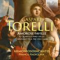 Gaspare Torelli : Amorose Faville, Il quarto libro delle canzonette a tre voci. Radicchia.