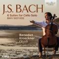 Bach : Les Six Suites pour violoncelle seul. Kloeckner.