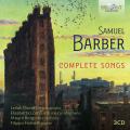 Samuel Barber : Intgrale des mlodies. Ezra, Lombardi, Borgioni, Farinelli.