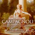 Bartolomeo Campagnoli : 41 Caprices pour alto, op. 22 (version pour alto et piano). Misciagna, Ciannella.