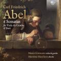 Carl Friedrich Abel : Six Sonates pour viole de gambe et basse continue. Caspnato, Marchese.