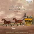 Dussek : Sonates pour violon, vol. 2. Altmann, Huber.