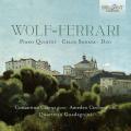 Wolf-Ferrari : Quintette pour piano - Sonate pour violoncelle - Duo. Catena, Cicchese, Quatuor Guadagnini.