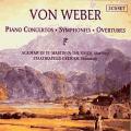 Carl Maria von Weber : Concertos pour piano - Symphonies - Ouvertures