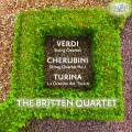 Giuseppe Verdi - Luigi Cherubini - Joaquin Turina : The Britten Quartet