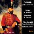 Sousa & Americana : Marches, Polkas. Kunzel.