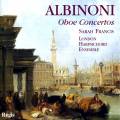 Albinoni : Concertos pour hautbois op. 7 & 9