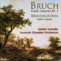 Bruch, Mendelssohn : Concertos pour violon. Laredo.
