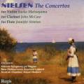 Nielsen : Les concertos (violon, clarinette, flte)