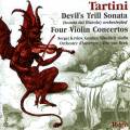 Tartini : Concertos pour violon II. Nikolitch, Van Beek.