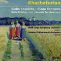 Khachaturian : Concertos (violon, piano). Gutnikov, Servadei.