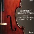 Schubert : Musique de chambre. Busch Quartet, Serkin.