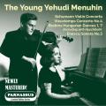 Le jeune Yehudi Menuhin. �uvres pour violon de Schumann, Vieuxtemps, Brahms et Enescu. Barbirolli, Susskind.