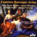 Famous Baroque Arias. uvres de Haendel, Bach, Purcell, Vivaldi. Robert King.