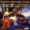 Famous Baroque Arias. uvres de Haendel, Bach, Purcell, Vivaldi. Robert King.