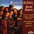 Schtz : Grands Motets. Pro Cantione Antiqua, Fleet.