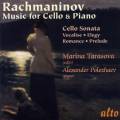 Rachmaninov : uvres pour violoncelle et piano. Tarasova, Polezhaev.