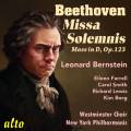 Beethoven : Missa Solemnis. Farrell, Lewis, Corigliano, Bernstein.