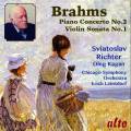 Brahms : Concerto pour piano n° 2 - Sonate pour violon n° 1. Richter, Kagan.