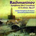 Rachmaninov : Symphonie n° 2. Rozhdestvensky.