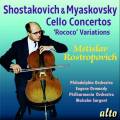 Chostakovitch, Miaskovski : Concertos pour violoncelle. Rostropovitch, Ormandy, Sargent.