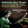 Vladimir Ashkenazy joue Chopin : Œuvres pour piano.
